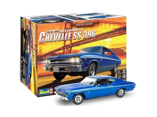 Revell 1969 chevelle 25 - ss, 1:25