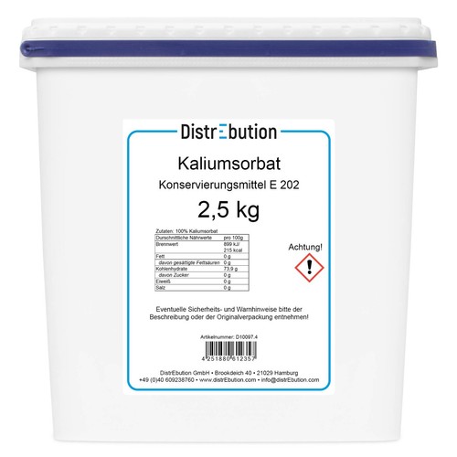 Kaliumsorbat 25 kg - 0,1-25,