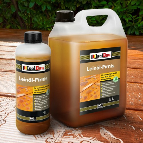 25l leinöl firnis - -,
