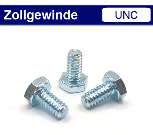 Sechskantschraube unc 4 - unc, 1/4"