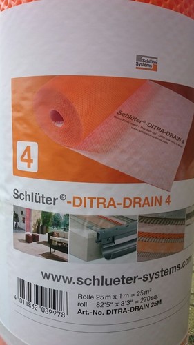 Schlüter ditra drain - ditra,